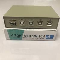ราคา Printer Switch4 Port USB 2 0 Manual Printer Scanner Sharing Switch Hub 4 PC to 1 Splitter (16235088066)