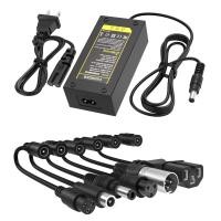 ราคา ที่ชาร์จแบตเตอรี่ 42V 2A Charger 7 Plugs Replacement for 36V Lithium Battery Power Adapter Supply Cord อะแดปเตอร์ไฟฟ้า (24356437017)