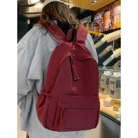 ราคา กระเป๋าเป้สะพายหลัง สไตล์นักเรียนญี่ปุ่น พร้อมส่ง 4 สี กระเป๋าแฟชั่น ตกแต่งซิป สวยงาม ผ้าไนลอน กันน้ำ (23556015919)