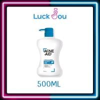 ราคา ACNE AID 100ML 500ML 900ML สีฟ้า แอคเน่ เอด เจนเทิ่ล คลีนเซอร์สำหรับปัญหาสิว เหมาะกับผิวแห้ง ผสม และแพ้ง่าย (22783206601)