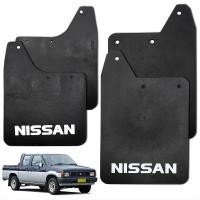 ราคา ยางบังโคลน หน้า หลัง รถกระบะ ลาย Nissan 4 ชิ้น นิสสัน ดัสสัน บิ๊กเอ็ม นาวาร่า ฟรอนเทียร์ สีดำ สำหรับ DatsunNissan Big M Navara Frontier D21 Hard Body EX ปี 1987 1997 (963718727)