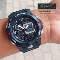 ราคา US SUBMARINE รุ่น TP 5303M นาฬิกาผู้ชาย นาฬิกาข้อมือดิจิตอลแบบ2ระบบ จับเวลาได้ ใส่เล่นกีฬาได้ กันน้ำ100 (23644004600)