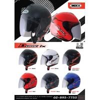 ราคา หมวกกันน็อคครึ่งใบ หมวกกันน็อค INDEX DUNK IX รุ่นใหม่ล่าสุด ฟรีไซส์ (23723908779)