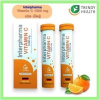 ราคา Interpharma Vitamin C 1000mg 20เม็ด วิตามินซี ชนิดเม็ดฟู่ละลายน้ำ 2หลอด (24235197589)