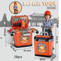 ราคา มาใหม่ ชุดกระเป๋าคุณหมอ มีล้อลาก สะพายได้ ชุดคุณหมอ ของเล่นเด็ก Doctor ของเล่นคุณหมอ ชุดคุณหมอของเล่นเด็ก (10367228337)