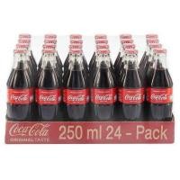 ราคา Coca Cola Original โค้ก น้ำอัดลม รสชาติออริจินัล 250 มล x 24 ขวด (23523854890)