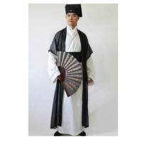 ราคา ชุดจีนโบราณ ฮั่นฝู ชุดบัณฑิต มีหมวก ชาย พร้อมส่งจากไทย (23300007060)