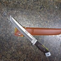 ราคา มีดพกพาเดินป่า มีด BUCK 878 มีดอเนกประสงค์ มีเดินป่าทำครัว สีเงินใบตายเนื้อเดียว ขนาด 30cm ใบยาว 18cm ใบหนา3 หนา4mm พร้อมซองหนัง PU ใว้ใส่พกพา (19102784685)