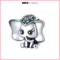ราคา 2024 Hot Sale 925 Silver Elephant Charms Beads Fit Pandora 925 Original Bracelets Necklace Womens Fine DIY Jewelry Gifts (22726444209)