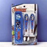 ราคา พร้อมส่งในไทย ช้อนส้อมเด็ก ช้อนส้อมพร้อมกล่อง ลายการ์ตูน Disney Mickey Minnie Mouse Frozen Cars ช้อน ส้อม (24269103699)