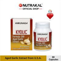 ราคา Kyolic 200 สารสกัดกระเทียมบ่มพิเศษออร์แกนิก 100 จาก USA (23843275867)
