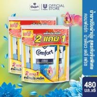 ราคา คอมฟอร์ท อัลตร้า น้ำเดียว น้ำยาปรับผ้านุ่ม 480 มล x6 Comfort Ultra One Rinse 480 ml x6 (21419006006)
