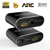 ราคา HDMI Audio Extractor 4K 60Hz HDMI To HDMI Audio Extractor สำหรับ PS5 Xbox Series X S HDMI 2 0 Audio Splitter Converter 4K 60Hz 30Hz 4K HDMI 2 0เป็น HDMI Digital Toslink Optical Audio เสียงสเตอริโอ (20