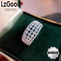 ราคา แหวนเพชรโมอิส5แถวของเรานำเข้าแหวนฝังเพชรขนาดเล็ก (21336126144)