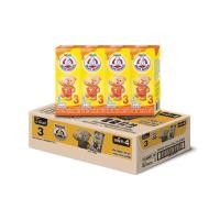 ราคา BEAR นมตราหมี ยูเอชที สูตร3 นมสำหรับเด็กอายุ1ปีขึ้นไป รสจืด น้ำผึ้ง ขนาด180ml ยกลัง36กล่อง (12698762045)