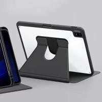 ราคา เคสแท็บเล็ต Xiaomi สําหรับ Xiaomi Pad 7 7pro11 16inch Pad 6 5 เสี่ยวมี่ แพด 5 6Pro 11inch Mi Pad 6s แฟชั่น 360 เคสอะคริลิคใส กรณีแม่เหล็ก เคส (24118743435)