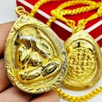 ราคา พระปิดตา 7รอบ วัดบวรนิเวศวิหาร เนื้อชุบทอง premium gold งานเลี่ยมทองไมครอนเกรดAกันน้ำ พระดีพิธีใหญ่เป็นทั้งมหาอุดและเมตตา (12296943068)