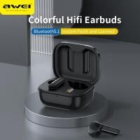 ราคา AWEI T36 หูฟังบลูทูธไร้สาย True Wireless พร้อมกล่องชาร์จไฟ Bluetooth V5 0 Mini TWS (21211069113)