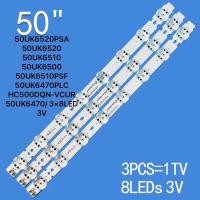 ราคา ซื้อ แถบไฟแบ็คไลท์ LED 5ชุดสำหรับ LG50 50UK6520PSA 50UK6520 50UK6510 50UK6500 50UK6510PSF 50UK6470PLC HC500DQN VCUR 50UK6470 3 8LED 3V (22849368199)