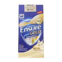 ราคา ใหม่ ENSURE GOLD เอนชัวร์ โกลด์ เเอดวานซ์โปร อาหารสูตรครบถ้วน กลิ่นวนิลา 363 6 กรัม 6 ซอง (24580345891)