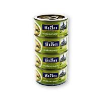 ราคา ซีเล็ค ทูน่าแกงเขียวหวาน 185 กรัม x 4 กระป๋อง Sealect Tuna in Green Curry 185g x 4 Cans โปรโมชันราคาถูก เก็บเงินปลายทาง (14496907763)