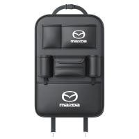 ราคา กระเป๋าใส่ที่เก็บของแบบกระเป๋าแขวนกล่องใส่ของเอนกประสงค์ด้านหลังม้านั่นสีดำเบาะรถกระเป๋าเก็บของแบบแขวนในรถยนต์เหมาะสำหรับ Mazda Familia Vanilia TREND 323 E2000 Biante RX 7 Mazda2 Mazda3Mazda 5 (228990