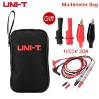 ราคา UNI T ผ้าใบเดิมมัลติมิเตอร์กระเป๋ากระเป๋าเครื่องมือสายทดสอบกล่องเก็บของพกพากรณีกันน้ำ Soft Case เหมาะสำหรับ UT139 UT61E UT89XD หลายมัลติมิเตอร์ (9776911993)