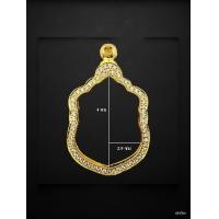 ราคา ตลับพระ ตลับเสมาใหญ่ ฝังเพชร ขนาด2 9 4ซม ไม่ลอก ไม่ดำ ไม่เขียว (22597718861)