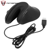 ราคา MOTOSPEED 2 4G เมาส์แนวตั้งไร้สายแบบเออร์โกโนมิคแนวตั้งเมาส์สำนักงานเมาส์เล่นเกมส์3ระดับ DPI สีดำ (18714400841)
