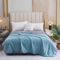 ราคา ผ้าห่มใยไหมน้ำแข็ง ใยไหมเย็นเกรดพรีเมียมแบรนด์Roulisi ผืนใหญ่ขนาด7ฟุต ผ้าห่มคลายร้อน เนื้อผ้านุ่มลื่นเบาห่มสบาย (22142799729)