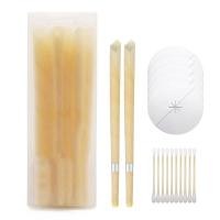 ราคา 20 Pcs Beeswax Natural Ear Candles Wax Removal Ear Wax Candles for Ear Candling Ear Clean Candle Earwax Cleaning Kit Easy Install Easy to Use (23790770958)