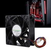 ราคา Clearance 7500RPM 6000RPM เปลี่ยนพัดลมระบายความร้อน 4 ขาเชื่อมต่อ DC 12V cooler fan 5 0A 2 70A สำหรับ Antminer S7 S9 (23533304325)