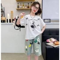 ราคา LOBER กางเกงยีนส์สาว ยีนส์ขาสั้น กางเกงยีนส์ขาสั้นเด็ก ยีนส์ขาด กางเกงยีนส์ถุง กางเกงขาสั้นเด็กผู้หญิง กางเกงยีนส์เด็ก (22443020721)