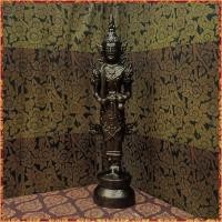 ราคา พระสยามเทวาธิราช สีมันปู องค์เล็ก ความสูงรวมฐาน 7 นิ้ว หล่อผสมมวลสารแร่เหล็กน้ำพี้แท้ (19280745963)