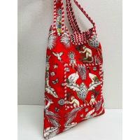 ราคา พร้อมส่ง กระเป๋าผ้าอินเดีย Reversible Quilted Indian Tote Bag (23809455505)