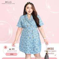 ราคา NEW DS32 ชุดเดรส บราเซอร ชุดเดรสออกงานสาวอวบ เดรสทำงาน เสื้อผ้าสาวอวบ สาวอวบ แฟชั่นสาวอวบ เดรส M38 XL44 3XL50 (22753223960)