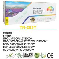 ราคา หมึกเลเซอร์ MFC L3735CDN MFC L3750CDW MFC L3770CDW TN 263 สีเหลือง Color Box (870434461)