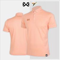ราคา ส่งฟรีไม่มีหลอก เสื้อโปโลชาย เสื้อโปโลวอริกซ์ WARRIX เสื้อโปโลสีพื้น WA 3315N ชุดที่ 5 สีส้ม สีชมพู แท้100 (20109165892)