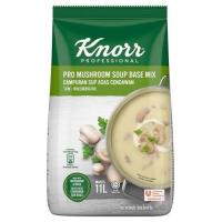 ราคา คนอร์ ครีมซุปเห็ด Knorr Professional Cream Soup Mushroom 1kg Product of Malaysia HALAL (23910913573)