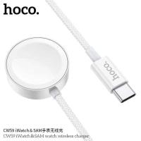 ราคา SY แท่นชาร์จไร้สาย HOCO CW59 แท่นชาร์จไร้สาย wireless charger สำหรับนาฬิกา ระบบแม่เหล็ก Qi จ่ายไฟ 2 5W (24399069405)