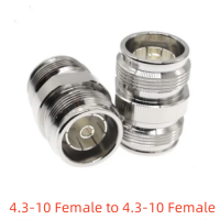 ราคา Big Sales 1pcs 4 3 10 mini DIN Connector to N Adapter DIN Male Female to N DIN 4 3 10 Male Female Socket Straight RF Coaxial Adapter (22666486029)