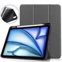 ราคา เคสฝาพับ หลังนิ่ม ที่เก็บปากกา ไอแพด แอร์ 13 2024 ไอแพด แอร์ 13 2025 Use For iPad Air 13 2024 iPad Air 13 2025 Smart Slim Stand Case 13 0 (24071460677)
