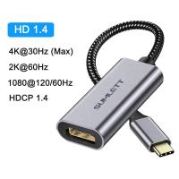 ราคา Sumlett Type C เป็น HDMI 4K 60Hz อะแดปเตอร์USB C Thunderbolt 3 4เป็น HDMI สายแปลงใช้ได้กับ MacBook Pro airiPad Pro 2018 2020samsung S22 21 20 Note 20 10 Huawei P40 30 Pro mate 40 (23412689760)