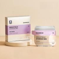 ราคา ถุงเก็บนม SnowBear Aluminum Foil แบบใช้แล้วทิ้ง ถุงเก็บนมแม่แบบพกพาสำหรับใช้ในตู้เย็น สำหรับการอบอุ่นและเก็บรักษา (24446420047)