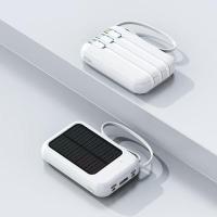 ราคา พาวเวอร์แบงค์ 20000mah แบตเตอรี่สำรอง 3 สายชาร์จ หน้าจอจะแสดงระดับแบตเตอรี่ พาวเวอร์แบงก์ พาวเวอร์แบงค์ชาร์จพลังงานแสงอาทิตย์ Micro Type c Lightning Power Bank (24470737690)