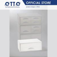 ราคา OTTO กล่องลิ้นชัก 1 ช่อง ลิ้นชักเก็บของพลาสติก แบบใสพิเศษ (1389154688)