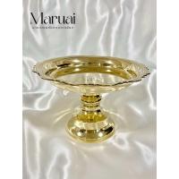 ราคา พาน ทองเหลือง โตกทองเหลืองงานหล่อ (22665763610)