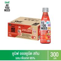 ราคา ยกลัง 24 ขวด มีแบ่งขาย 1 ขวด รสชาติ Unif All You Need ยูนิฟออลยูนีดน้ำผักผลไม้รวม 300 มล มีชำระปลายทาง COD (21468010551)