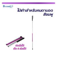ราคา ไม้เท้าสำหรับคนตาบอด HD B01 ขนาด 124 3 Cm สามารถพับเก็บได้ เป็น 4 ท่อน (24371026434)