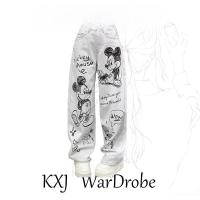 ราคา กางเกงยีนส์ทรงหลวมเอวสูงพิมพ์ลายมิกกี้เม้าส์ ทรงขากระบอก ทรงหลวม กางเกงยีนส์ผู้หญิง ทรงหลวม ทรงหลวม ทรงหลวม (24527030346)